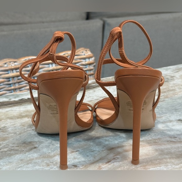 Women’s STEVE MADDEN Nectur heeled Strappy sandal in camel. Size 9.5 - Picture 4 of 7